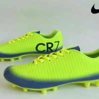 SEPATU BOLA NIKE CR7 HIJAU LIST NAVY TERBARU