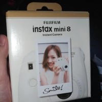 Kamera FUJIFILM Instax mini 8 PUTIH instant camera Resmi original