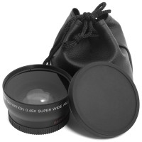 Lensa wide 45x Super Wide Angle Lens 52mm Nikon D5100 D3200 3100 90 80
