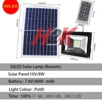 Lampu Sorot - Taman - Emergency - Tembak Tenaga Surya - Solar - 30 LED