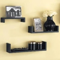 Jual Rak Dinding Minimalis Model U Rak Bunga Unik Hiasan Ruang Tamu Murah