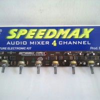 Kit audio mixer 4 channel