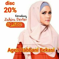 Jual Jual Diskon Jilbab Kerudung segiempat Rabbani zahira derter murah Murah