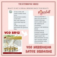 VCO SR12 Kapsul 100 butir - Minyak Kelapa Murni
