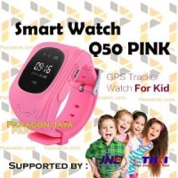 Smartwatch Q50 / Q50 Smart Watch for Kids with GPS Sim Card - Pink