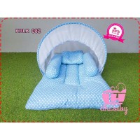 Kasur Bayi Karakter Terbaru POLKADOT BLUE KBLK 082 | Tempat Tidur Bayi