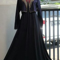 Kimot Busana Baju Muslim Maxi Jodha Gamis Dress