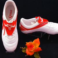 sepatu futsal pria specs el toro putih merah