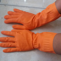 Sarung tangan Karet bahan elastis / sarung tangan kamar mandi