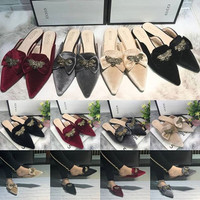 GUCCI BEE SANDALS