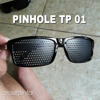 kacamata pinhole tp 01 terapi mata minus dan silinder