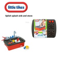 Jual LITTLE TIKES SPLISH SPLASH SINK AND STOVE LITTLE PUMPKINS TOYS Murah