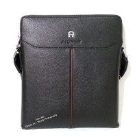Tas Kulit Pria Slimbag Bodybag Import Branded | AIGNER 5602-1 BLACK