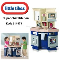 Jual LITTLE TIKES SUPER CHEF KITCHEN DAPUR ANAK MASAK MASAKAN LITTLEPUMPKIN Murah