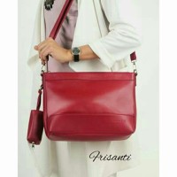 Tas wanita Frisanti Selempang Kulit fosil papilon