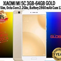 XIAOMI MI 5C 3/64 chipset Surge S1 & OS Nougat 7.1 Baru Garansi 1 TH