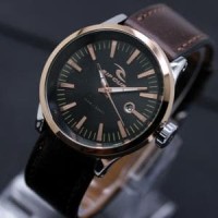 Jam tangan Pria Genuine Leather Ripcurl ( Rolex Expedit Limited