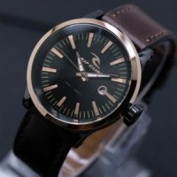 Jam tangan Pria Genuine Leather Ripcurl Brown ( Rolex E Limited