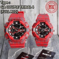 Jam / PALING MURAH !!! Jam tangan CASIO Couple G-Shock GA110 merah tri