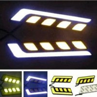 Lampu led mobil Drl COB Plasma plus Sein