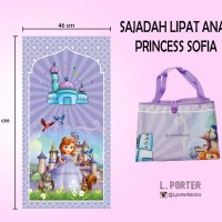 Sajadah Lipat Anak Karakter Princess Sofia