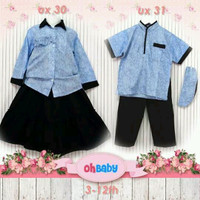 baju muslim couple kakak & adik