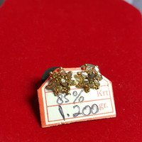 ANTING PERMATA INTAN BERLIAN EMAS KUNING ASLI PERHIASAN 23K