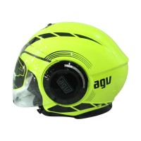 Helm Half Face AGV Fluid equalizer - Yellow