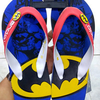 sandal jepit Ando Batman biru