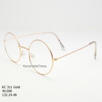 kacamata john lennon besi kaca mata boboho korea terbaru gold 311
