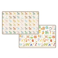 Parklon PE Double Side Roll Mat Pony Tail Alphabet-Karpet Bayi