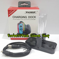 Jual DOBE Charging Dock for Nintendo Switch Joy Con & Pro Controller Murah