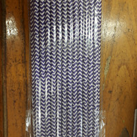 Jual Sedotan paper straw ungu Murah