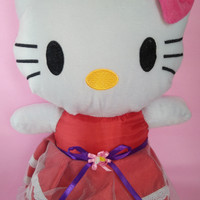 Boneka Hello Kitty Gaun