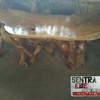 Meja akar jati 140
