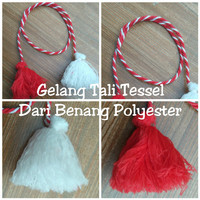 Gelang Tali Tessel Dari Wol Dan Polyester