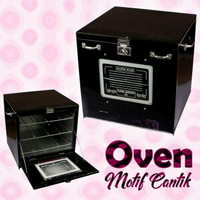 Oven Stainless Steel Motif Cantik Oven Tangkring - Oven Kompor 3 Susun