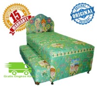 PROMO MURAH!! 2IN1 KASUR SPRING BED BIGDREAM BY BIGLAND FROZEN 120x200