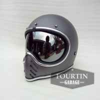 Helm Custom Classic BELL MOTO 3 INNER VISOR Retro Vintage Klasik