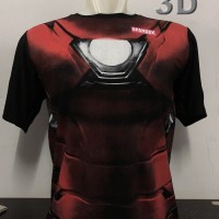 Jual Pakaian Murah Kaos Distro Tshirt batman - IRON MAN SUIT 3D Murah