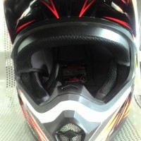 HELM YAMAHA NEW EXTREME FULL FACE RED