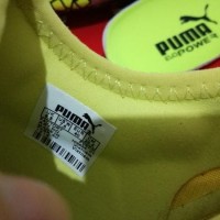 Sepatu Bola - Soccer Puma evoPOWER Vigor 1 Safety Yellow Silver - FG