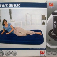 Bestway Flocked Air Bed Twin Kasur Ranjang Angin Pompa Angin 12