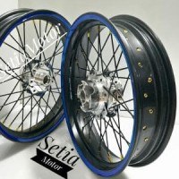 Velg Tapak Lebar 250 x 350 Ring 17 Supermotor Paket Motor - Vixion -