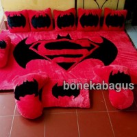 Karpet BatmanVsSuperman Karpet Karakter Full Set