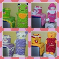 SPESIAL home set GKM karakter (sarung galon, kulkas, mejikom)