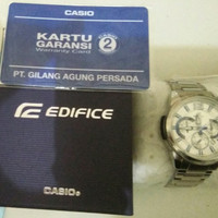 Jam Tangan Casio Edifice Chronograph WR100M/New/Garansi 2Thn/ORIGINAL