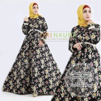 Marwa Dress Gamis Modern Pakaian Wanita Model Terbaru Baju Trendy 2018