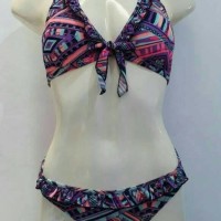 (Dijamin) Bikini Pantai Sexy Bra Tali Ikat Depan Baju Renang Wanita