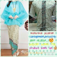 SETELAN KEBAYA CAUPLE ORGANZA TOSKA